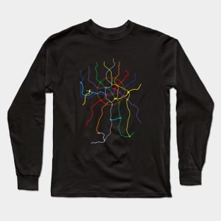 Tangled Lines Long Sleeve T-Shirt